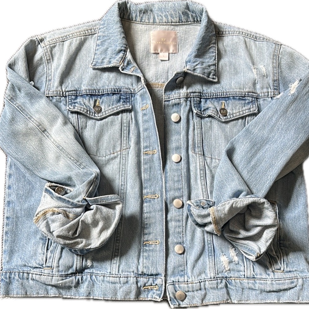 Distressed Denim Jacket